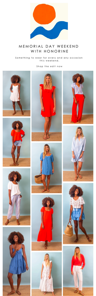 Memorial Day Weekend With HONORINE☀️